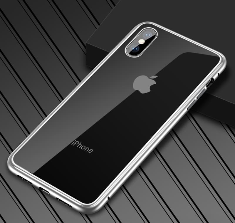 Funda 360 iPhone XS Magnetica blanca