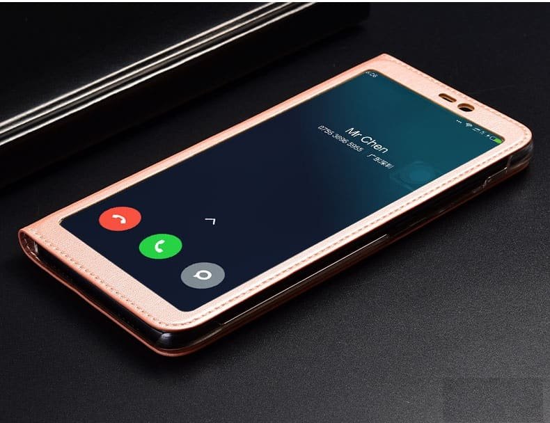 Funda Libro Xiaomi MI 8 SE con Tapa y Soporte Full Rosa